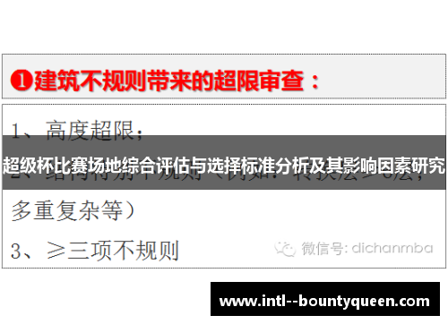 超级杯比赛场地综合评估与选择标准分析及其影响因素研究